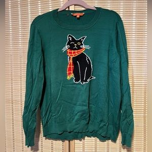 Holiday Cat Sweater